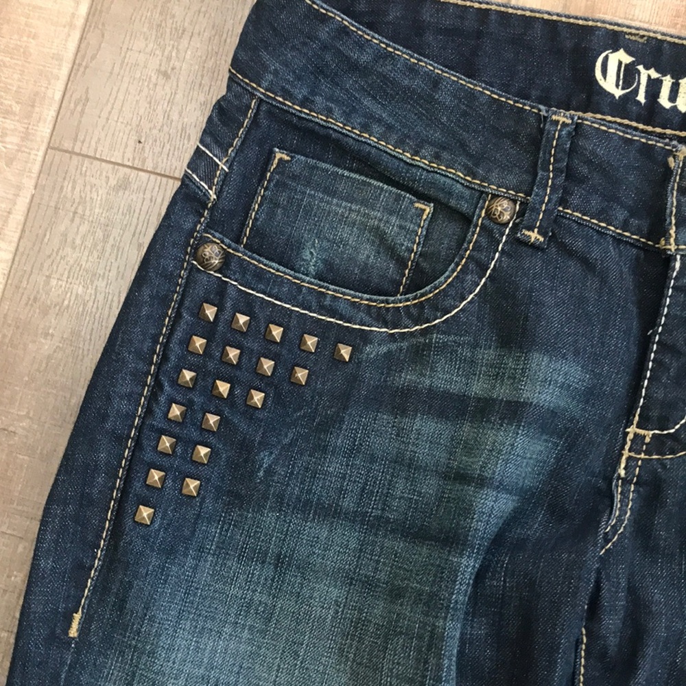 Cruel /Keri studded bootcut stretch jeans